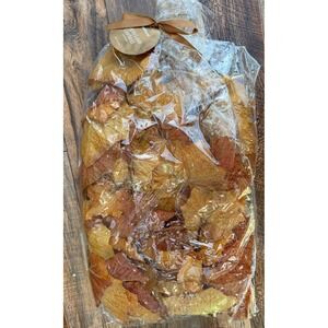 Crate & Barrel Maple Leaf Garland 6 Ft Fall Autumn Thanksgiving Decor NWT